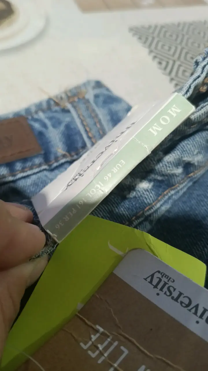 Jeans azul para mujer University Club - 3