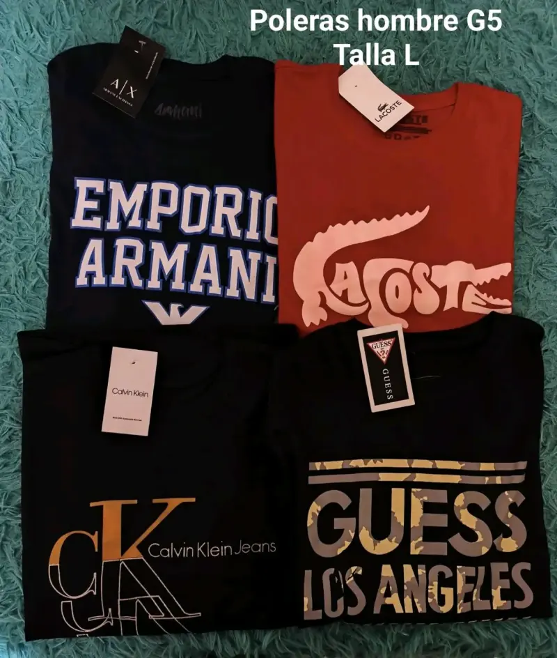 Poleras Hombre Variadas Tallas - 2