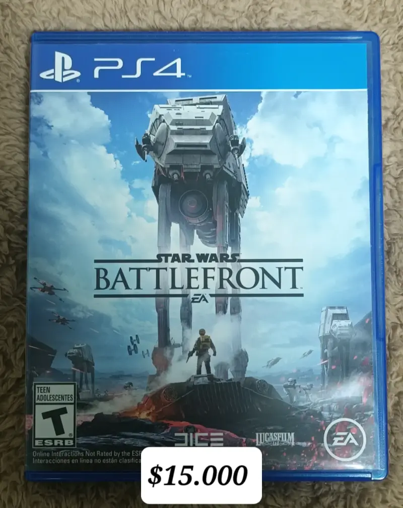 Juego PS4 Star Wars Battlefront en buen estado