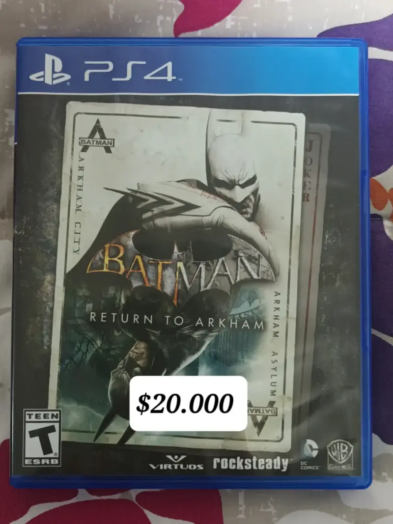 Juego PS4 Batman: Return to Arkham