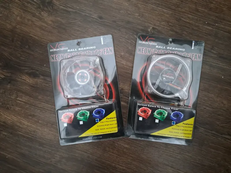 Ventilador LED para PC con luz neón XG - 2