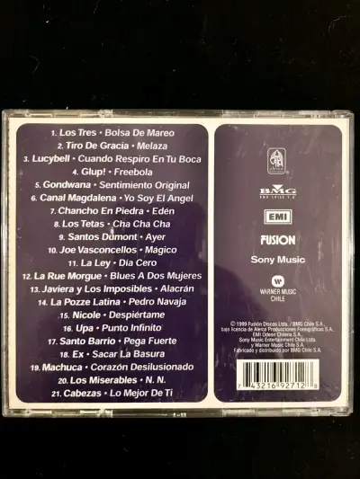 CD 21 Éxitos del Rock Chileno Rock Delfín del Mundo - miniatura 3