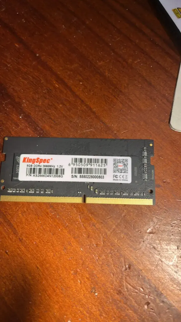 Memoria RAM KingSpec 8GB DDR4 2666MHz - 1
