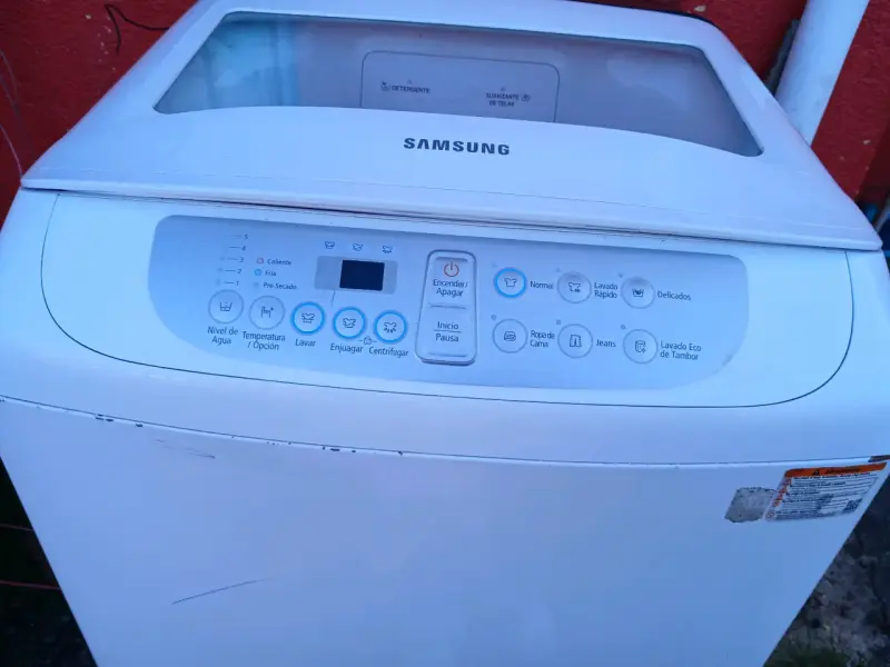Lavadora Samsung automática de carga superior - 6