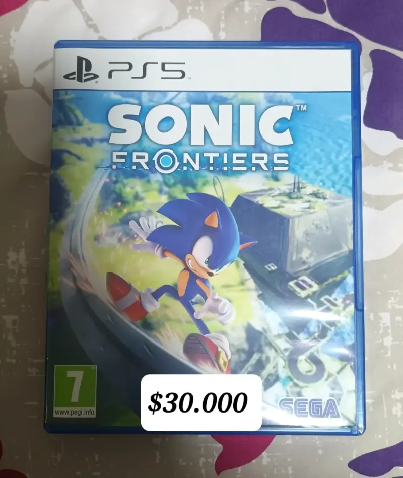 Juego PS5 Sonic Frontiers en buen estado