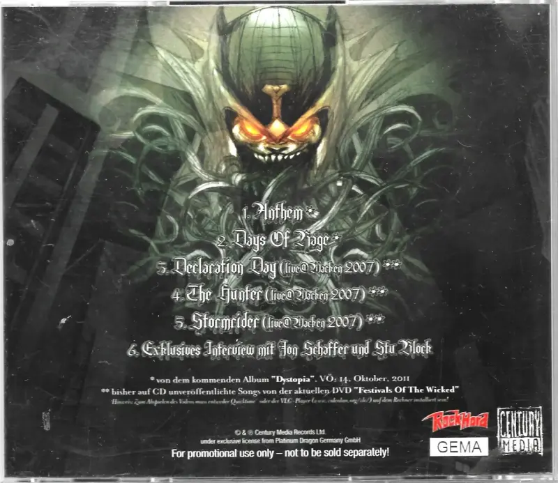 Iced Earth - Iced Earth 5 Songs (CD) - 2