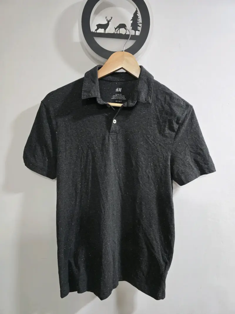 Polera H&M cuello pique - 3