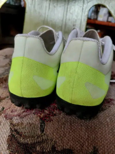 Zapatillas deportivas Adidas Crazyfast blancas y verdes - miniatura 4