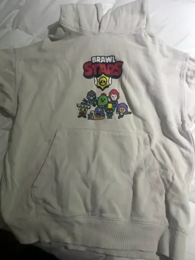 Polerón con capucha Brawl Stars beige - miniatura 1