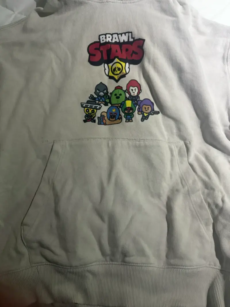 Polerón con capucha Brawl Stars beige - 2