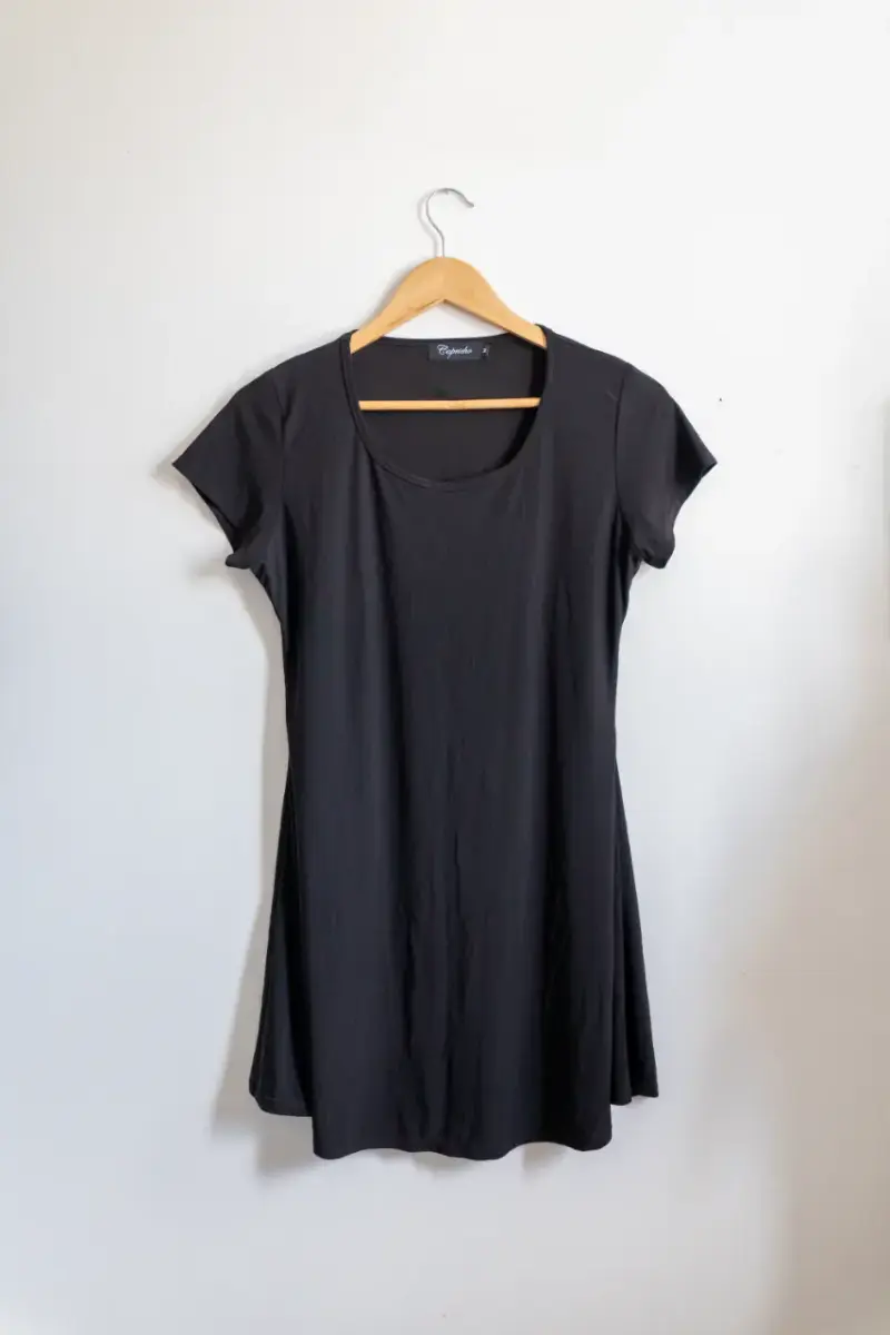 Vestido negro casual
