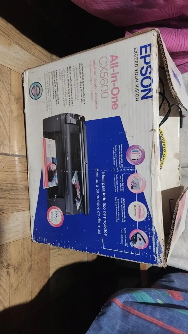 Impresora multifuncional Epson CX5600 usada - 4