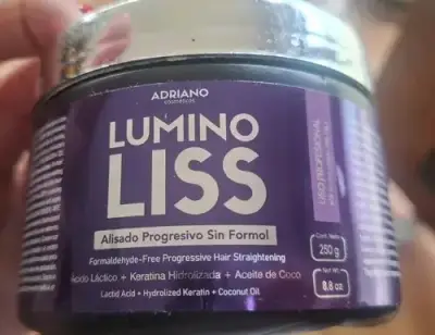 Alisador Progresivo Sin Formol Lumino Liss 250g - miniatura 1