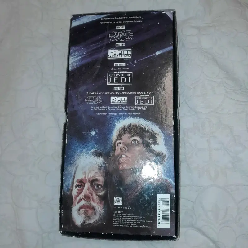 Trilogía de Star Wars en CD con Banda Sonora - 2