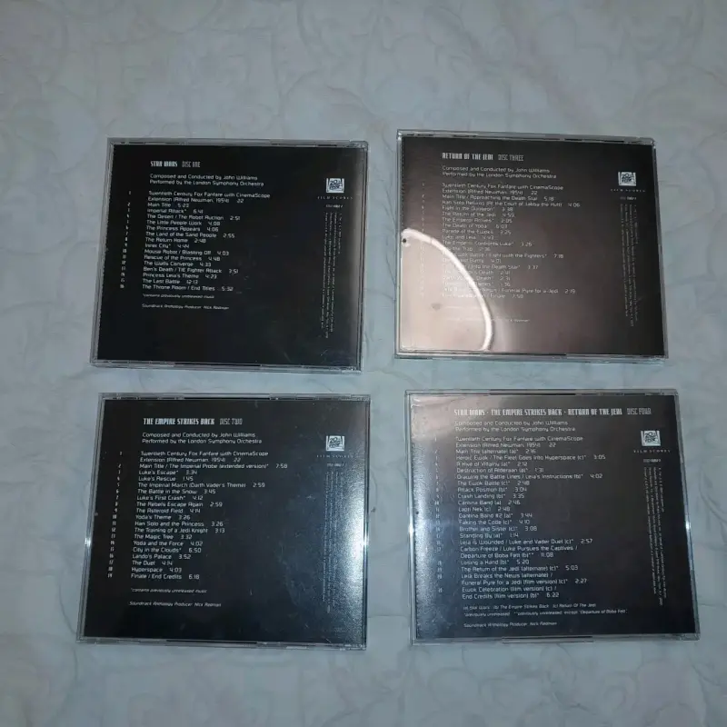Trilogía de Star Wars en CD con Banda Sonora - 5