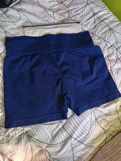 Shorts deportivos azul Musera - miniatura 3