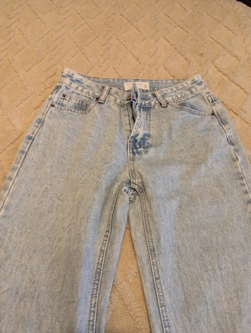 Jeans de mezclilla azul claro Talla 36 o S - 2