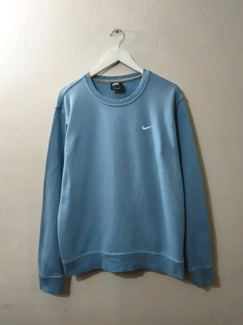 Polerón Nike azul claro para hombre - 3