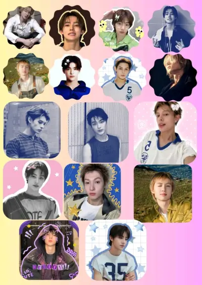 Pack de Stickers para Freebies de Kpop - miniatura 2