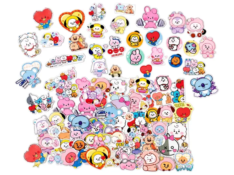 Pack de Stickers para Freebies de Kpop - 5