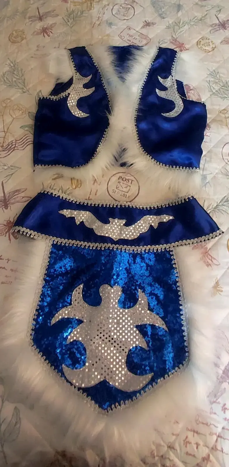 traje de baile tobas con detalles brillantes - 2