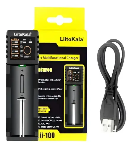 Cargador de Baterías LiitoKala Lii-100 Universal - 3