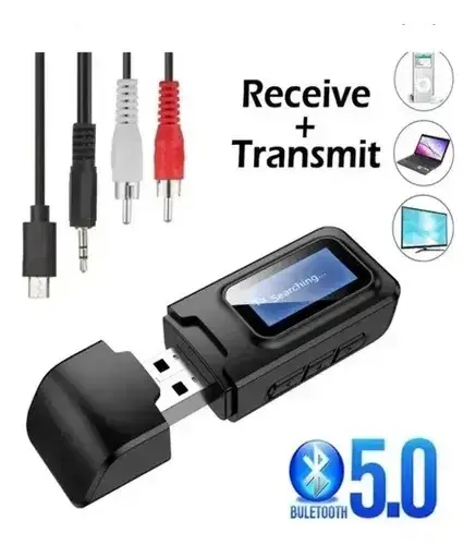 Transmisor Bluetooth USB con Pantalla - 3
