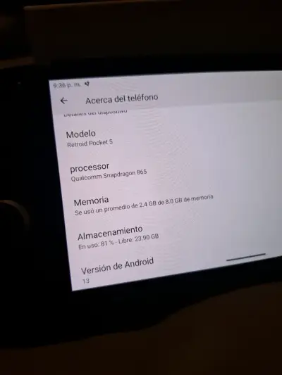 Consola RETROID POCKET 5 - miniatura 6