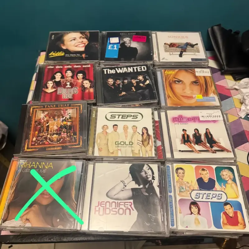 Colección de CDs de música pop y rock - 6