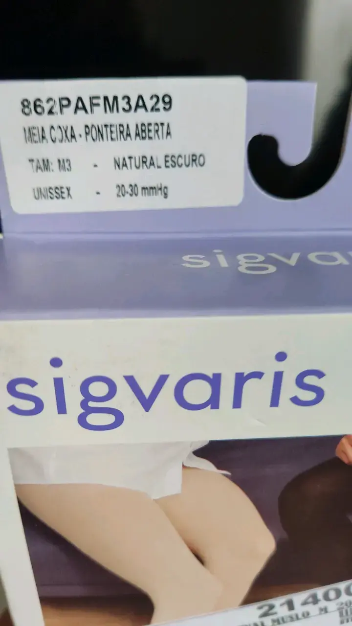 Medias de Compresión Sigvaris Essencial Confort Natural Oscuro - 2