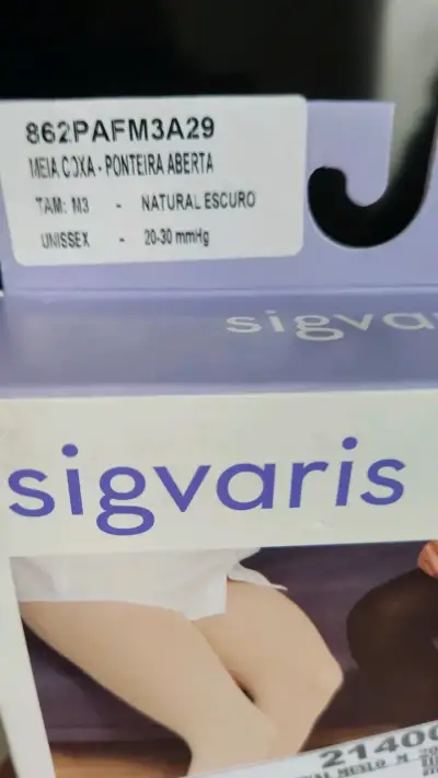 Medias de Compresión Sigvaris Essencial Confort Natural Oscuro - miniatura 2
