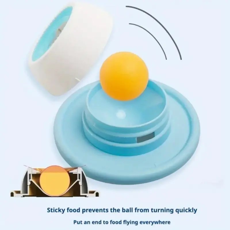 Juguete interactivo para gatos con bola giratoria - 3