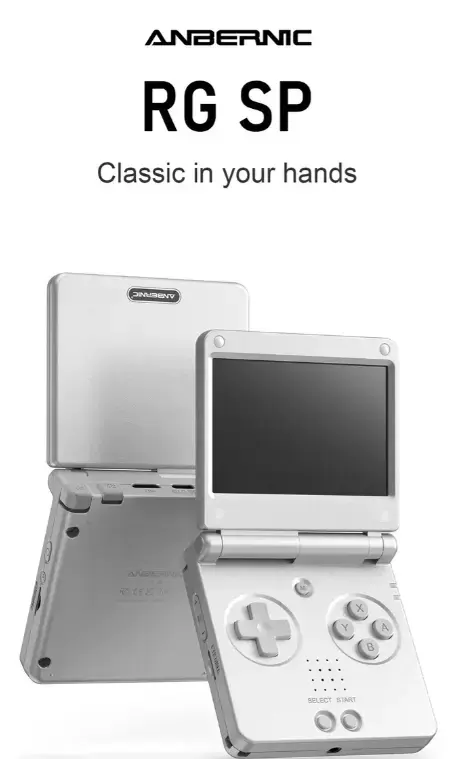 Consola rg SP, anbernic inspirada en la gameboy ad - 2