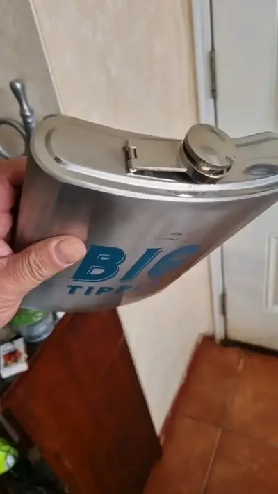Petaca de acero inoxidable Big Tipple - miniatura 2