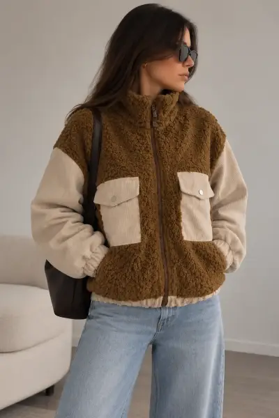 Chaqueta con peludito - miniatura 2