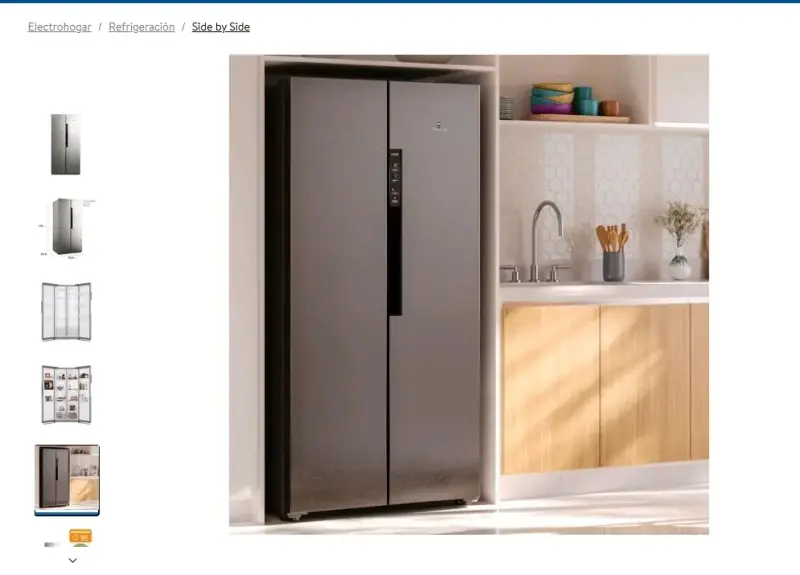 Refrigerador Side by Side Madensa Inoxidable - 4