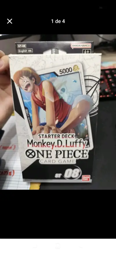 Baraja de Cartas One Piece Monkey D. Luffy - miniatura 1