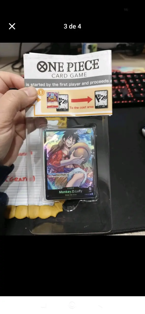 Baraja de Cartas One Piece Monkey D. Luffy - 3