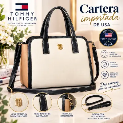 Cartera Tommy Hilfiger Importada de USA - miniatura 1