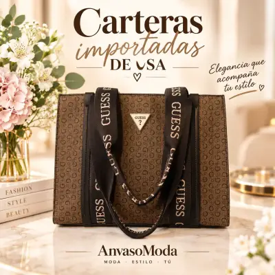 Cartera Guess importada de USA con diseño elegante - miniatura 1