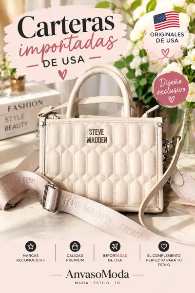 Cartera Steve Madden importada de USA - miniatura 1
