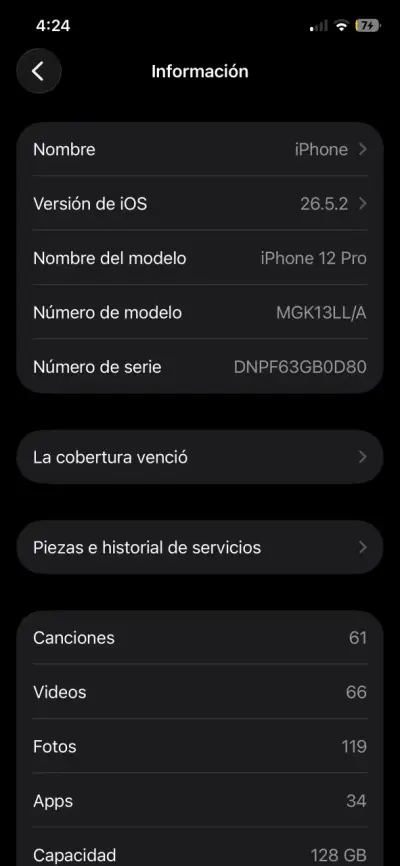iPhone 12 Pro 128GB en buen estado - miniatura 4