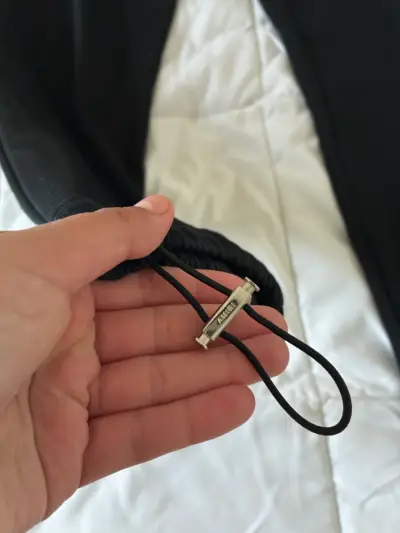 Pantalones  negros Amiri con cordones - miniatura 2