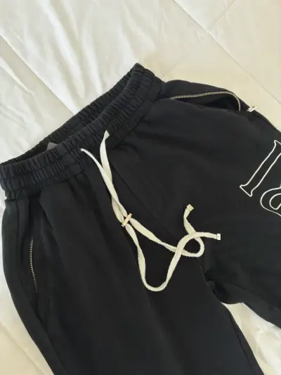 Pantalones  negros Amiri con cordones - miniatura 3