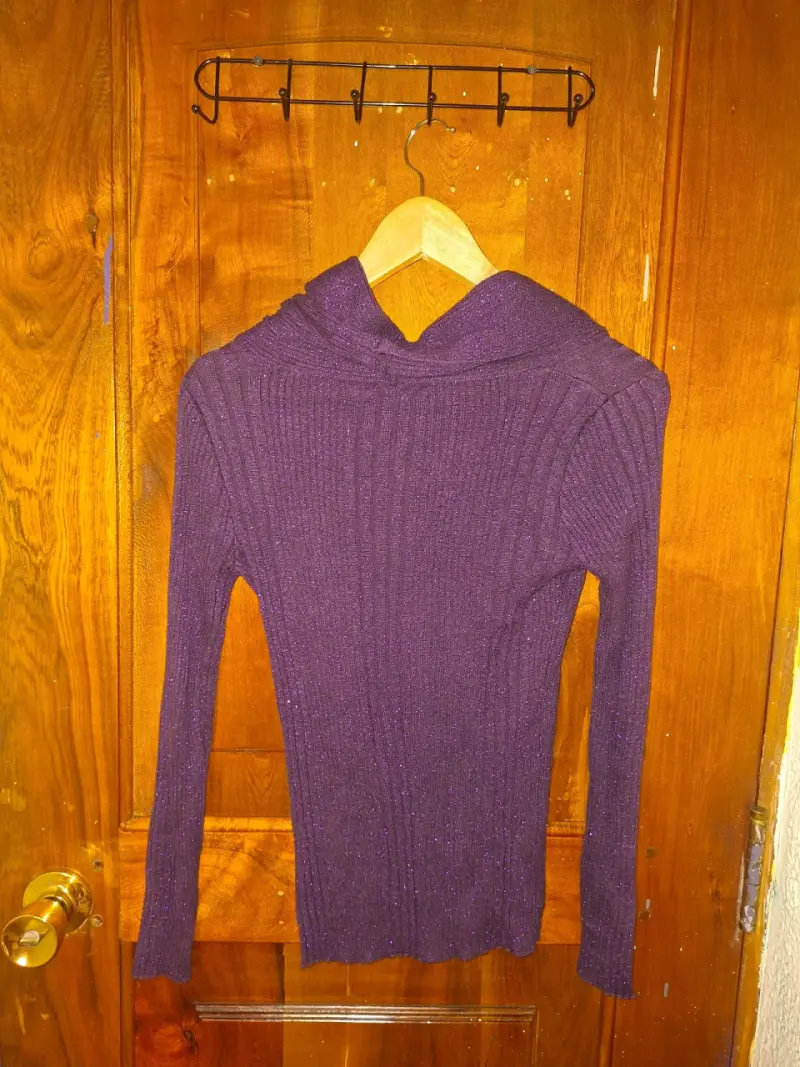 Suéter Morado de Cuello Alto Jospeha A - 2