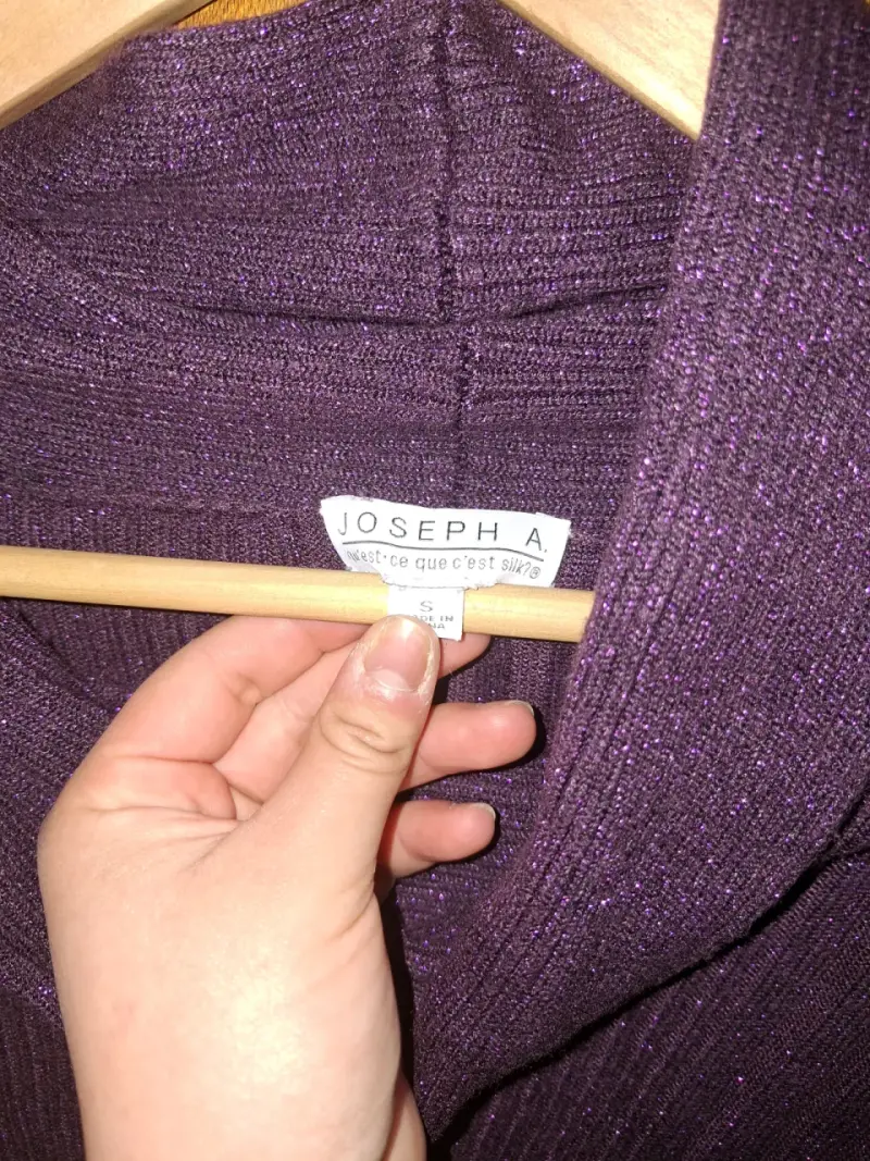 Suéter Morado de Cuello Alto Jospeha A - 3