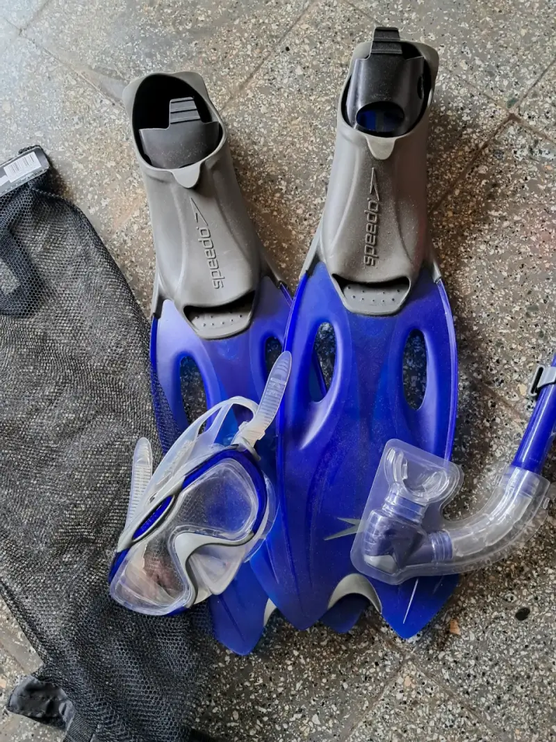Set de snorkel Speedo con aletas y máscara - 2