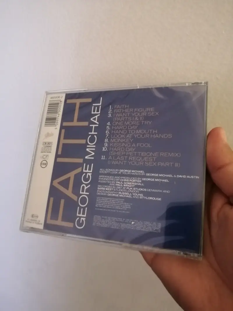 CD Faith de George Michael, nuevo y sellado - 2