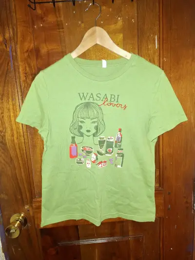 Polera verde Wasabi Lovers para mujer - miniatura 1