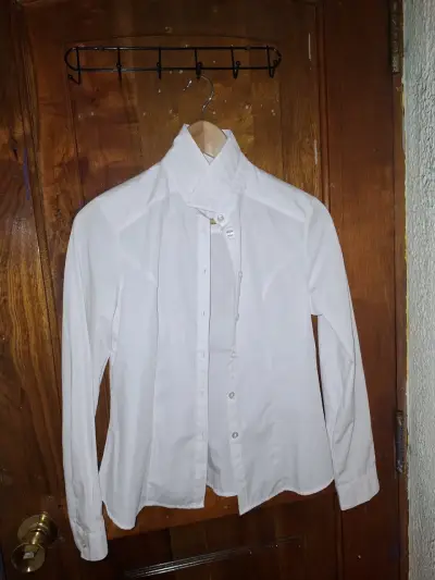 Blusa Blanca de Mujer Primark Talla 38 - miniatura 1